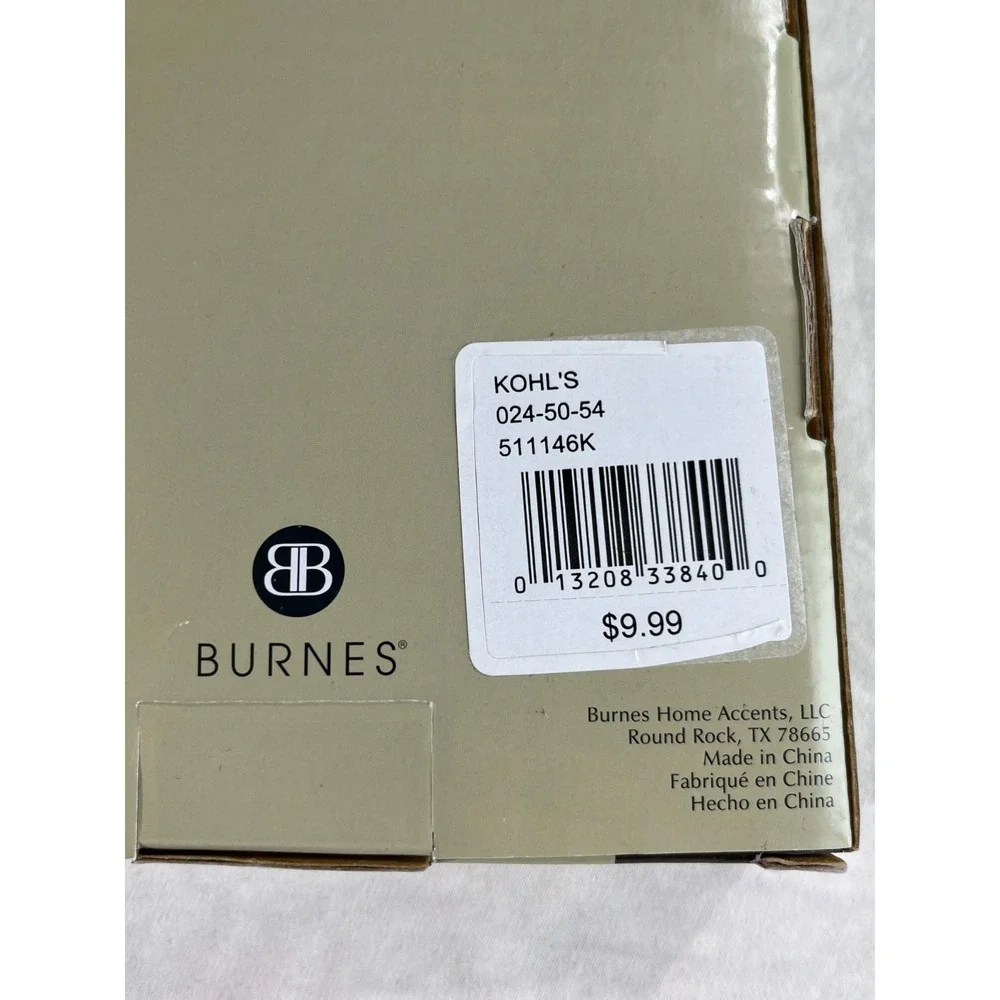 Burnes Modern Silver Metal Photo Frame 4x6 New in Box Gallery Decor Gift
